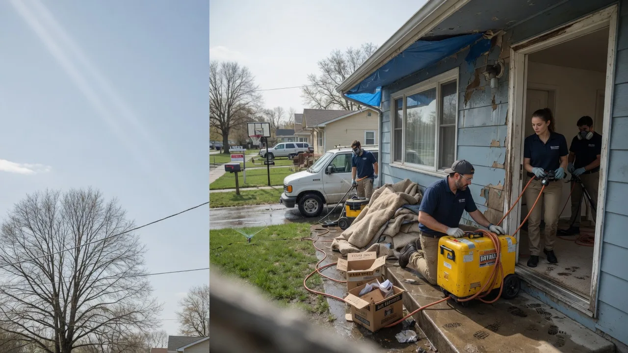 Basement Flood Cleanup in Albers, IL near me